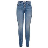 Jacqueline de Yong Dámske skinny džínsy JDYJONA 15191016 Light Blue Denim