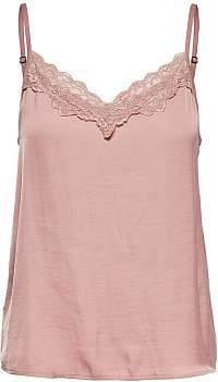 Jacqueline de Yong Dámske tielko JDYAPPA 15148129 Woodrose DTM LACE