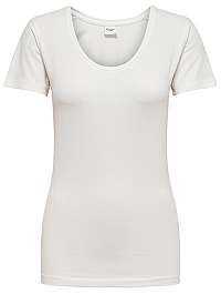 Jacqueline de Yong Dámske tričko JDYAVA 15161170 Cloud Dancer XL