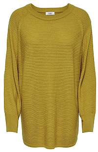 Jacqueline de Yong Dámsky sveter JDYMATHISON 7/8 NOOS WHS PULLOVER KNT Harvest Gold M