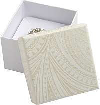 JK Box Darčeková krabička na prsteň alebo náušnice MR-3 / A20