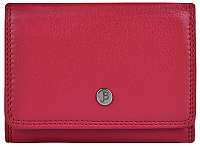 JustBag Dámska kožená peňaženka16 Fire Red