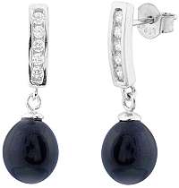 JVD Strieborné náušnice s pravými perlami SVLE0164SD2P500