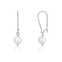 JwL Luxury Pearls Krásne oceľové náušnice s pravými perlami JL0614