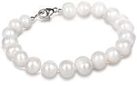 JwL Luxury Pearls Náramok z pravých bielych perál JL0362