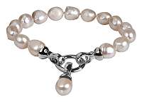 JwL Luxury Pearls Náramok z pravých bielych perál JL0560