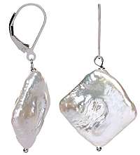 JwL Luxury Pearls Strieborné náušnice s pravou perlou JL0391