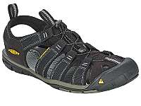 KEEN Pánske sandále Clearwater CNX 1008660 Black/Gargoyle