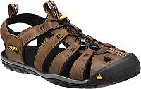 KEEN Pánske sandále Clearwater CNX 1013106 Dark Earth/Black