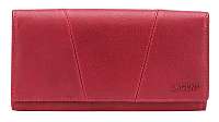 Lagen Dámska červená kožená peňaženka Red PWL-388/W-4