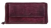 Lagen Dámska kožená peňaženka 786-017/D Plum