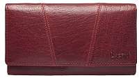 Lagen Dámska kožená peňaženka PWL-388 /wine red