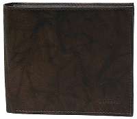 Lagen Pánska hnedá kožená peňaženka Brown W-8154-2