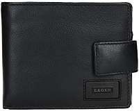 Lagen Pánska kožená peňaženka LG-10299 Black