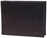 Lagen Pánska tmavo hnedá kožená peňaženka Dark Brown V-75
