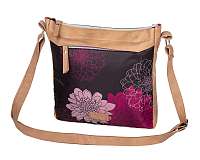 LOAP Dámska crossbody kabelka Tapia P Black/Pink BL19114-V11J