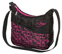 LOAP Dámska crossbody taška Falli Bright Rose/Black BL19104-J48V