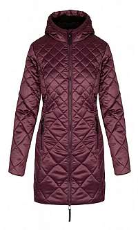 LOAP Dámsky kabát Tency Grape Wine/Blue CLW19106-K59L S