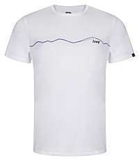 LOAP Pánske tričko Alesy BRG White / Blue CLM1975-A14L M