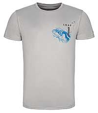 LOAP Pánske tričko Malty High-Rise/Blue CLM1965-T29L M