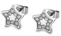 Lotus Style Hviezdičkové náušnice s kryštálmi LS1885-4 / 1