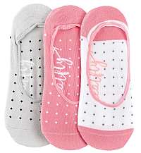 Meatfly 3 PACK - dámske ponožky Low socks S19 A / Small Dots
