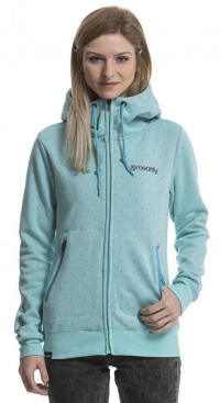 Meatfly Dámska mikina Omni 3 Tech Hoodie E - Mint XL