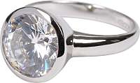 Modesi Pôvabný strieborný prsteň QJRY4034L mm