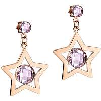 Morellato Bronzové hviezdnej náušnice Cosmo SAKI13