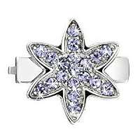 Morellato Kytička s fialkovými kryštály na náramky SENSAZIONE SAJT09