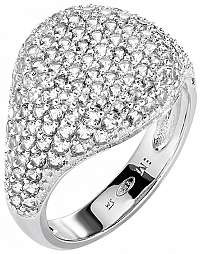 Morellato Luxusné trblietavý prsteň zo striebra Tesoro AIW65 mm