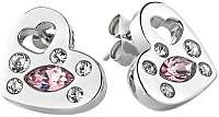 Morellato Oceľové náušnice v tvare srdiečok Allegra SAKR05