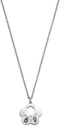 Morellato Oceľový náhrdelník s kytičkou Allegra SAKR03