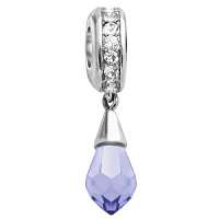 Morellato Oceľový prívesok Drops Crystal SCZ770-violet