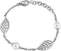 Morellato Romantický náramok s pravými perlami Foglia AKH18