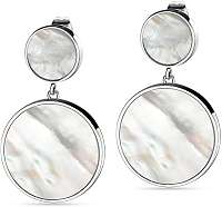 Morellato Strieborné visiace náušnice s perleťou Perfetti SALX07