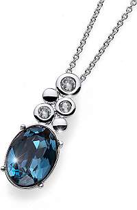Oliver Weber Náhrdelník s trblietavým príveskom Prove 11918 207