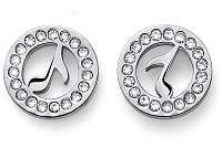 Oliver Weber Náušnice s kryštálmi Little Note 22812