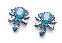 Oliver Weber Oslňujúci náušnice s kryštálmi Mare 22905 BLU