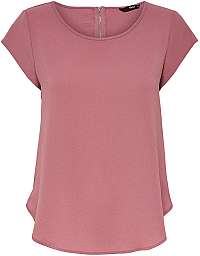 ONLY Dámska blúzka Vic S/S Solid Top Noos Wvn Mesa Rose