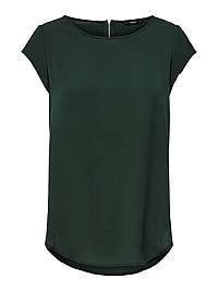 ONLY Dámska blúzka Vic S / S Solid Top Noosa Wvn Green Gables