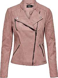 ONLY Dámska bunda ONLAVA faux LEATHER BIKER OTW Noosa Ash Rose