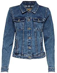 ONLY Dámska bunda ONLTIA DNM JACKET BB MB BEX02 Noosa Medium Blue Denim