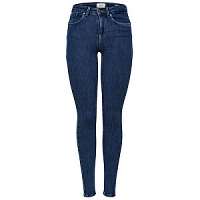 ONLY Dámska džínsy ONLPOWER MID PUSH UP SK JEA REA3223 Noosa Dark Blue Denim M