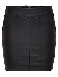 ONLY Dámska sukňa Base Faux Leather Skirt OTW Noosa Black