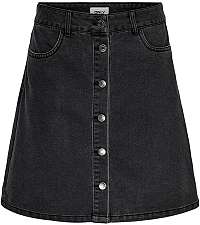 ONLY Dámska sukňa ONLFARRAH 15179141 Black Denim