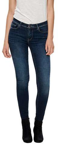 ONLY Dámske džínsy ONLSHAPE REG CZ DNM JEANS REA9820 Dark Blue Denim