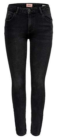 ONLY Dámske džíny ONLDAISY REG PUSHUP SK ANK BB MAH1134 Black