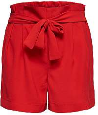 ONLY Dámske kraťasy New Florence Shorts Pnt High Risk Red S