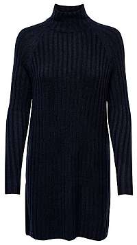 ONLY Dámske šaty ONLNEW MIRAMAR L/S DRESS KNT Night Sky W MELANGE XS